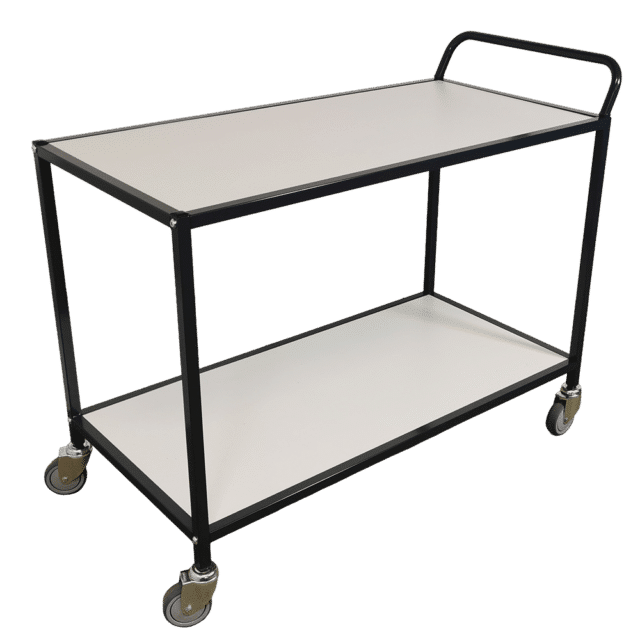 Langt rullebord med skubbebøjle - 1500x800x900 mm - 080R11-S