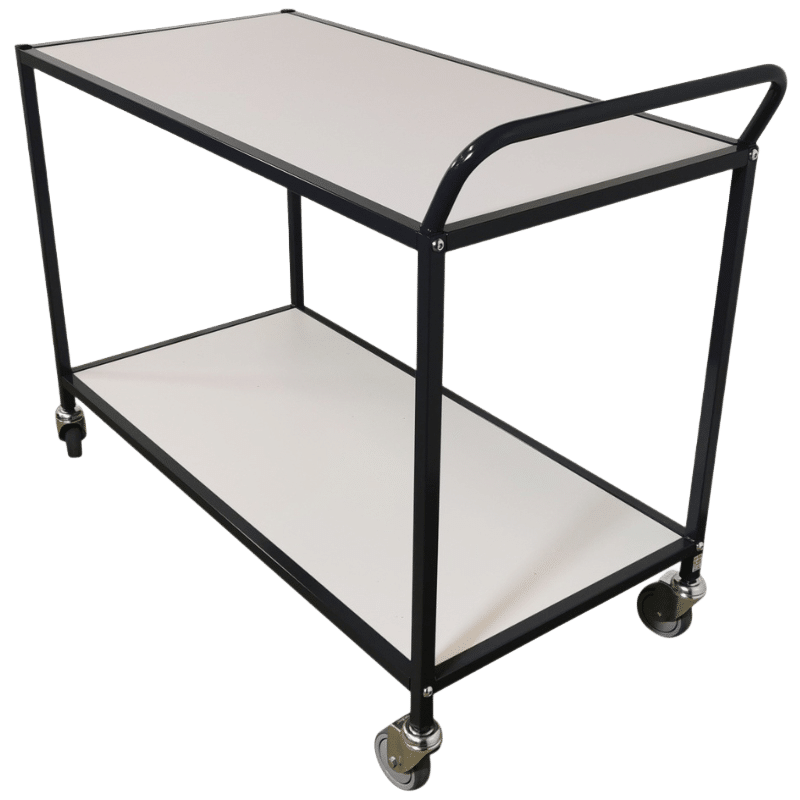 Langt rullebord med skubbebøjle – 1500x800x900 mm