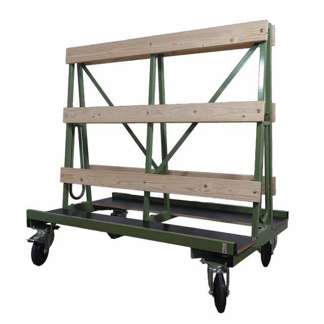 dobbeltsidet pladevogn