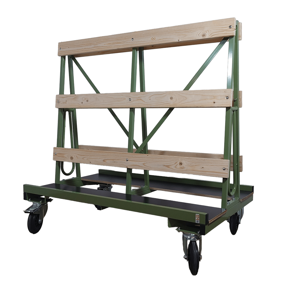 dobbeltsidet pladevogn