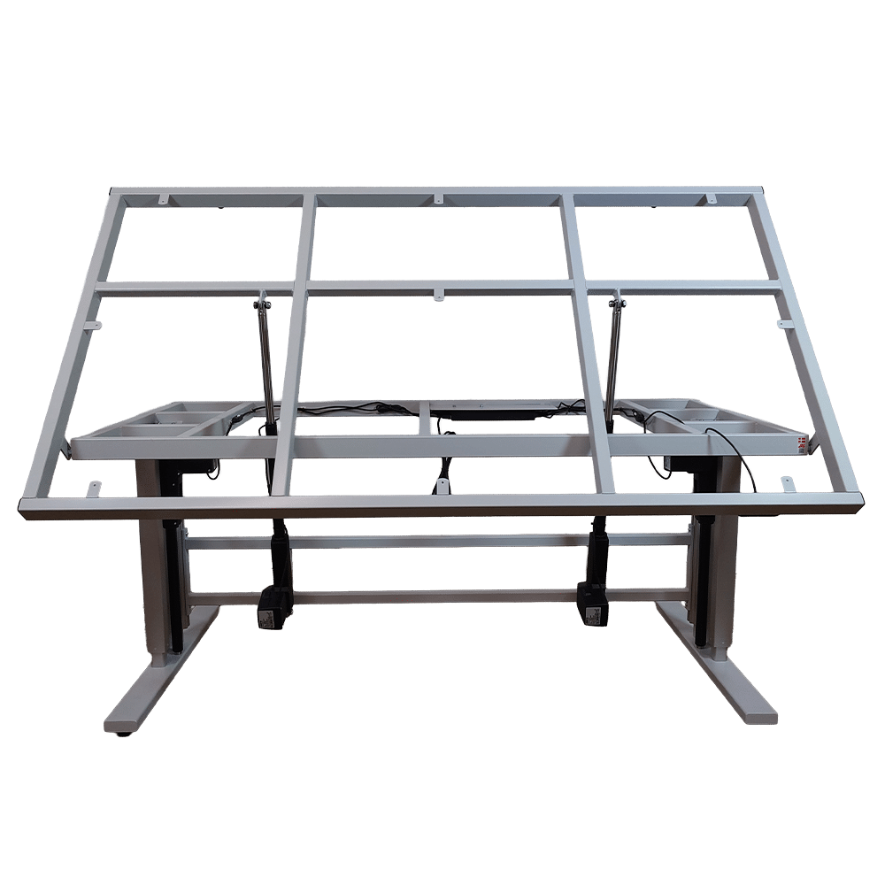 arbejdsbord med hæve sænk og vip