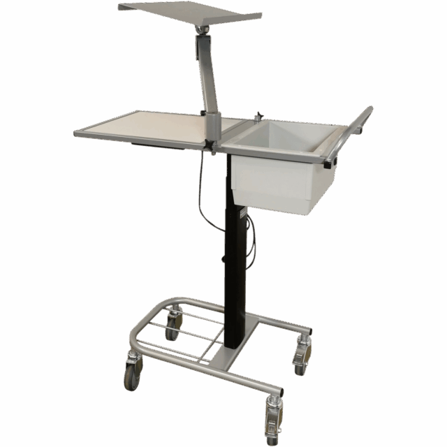 Kommissionierwagen mit Hebebank