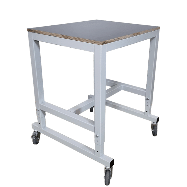 Height-adjustable roller table (main image)