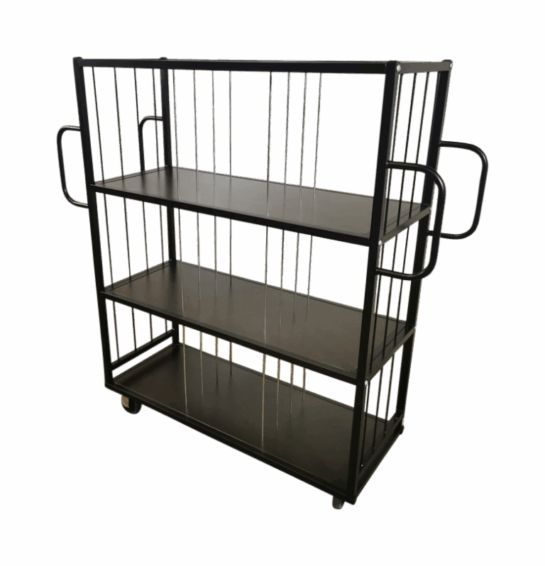 Kommissionierwagen mit 9 Fächern