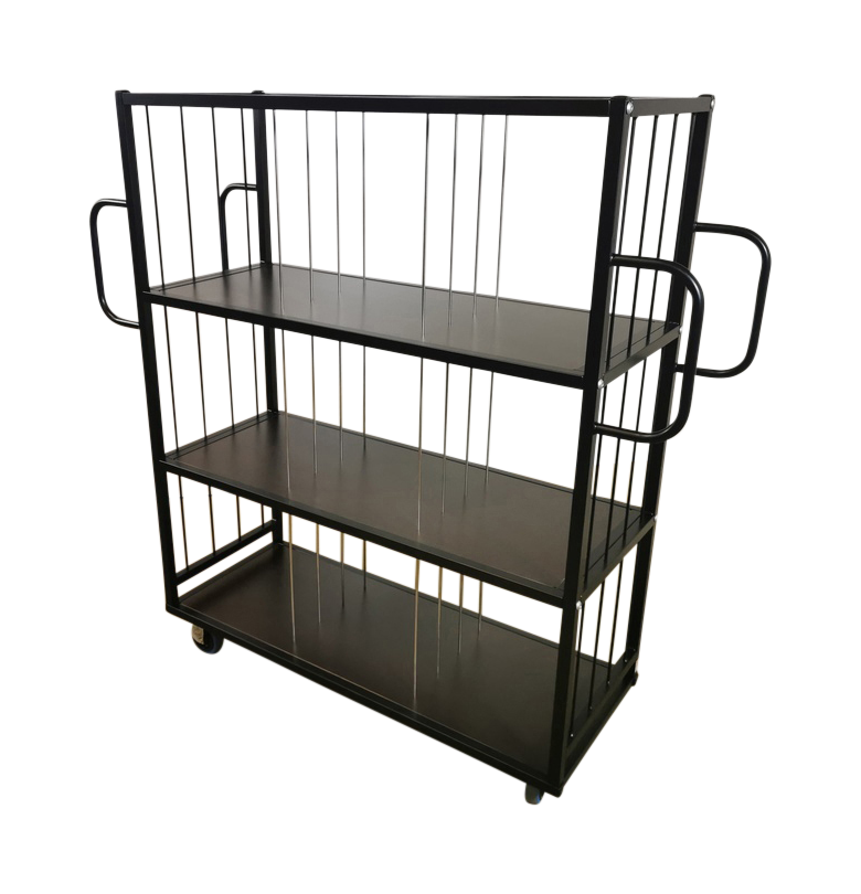 Picking cart with 9 compartments