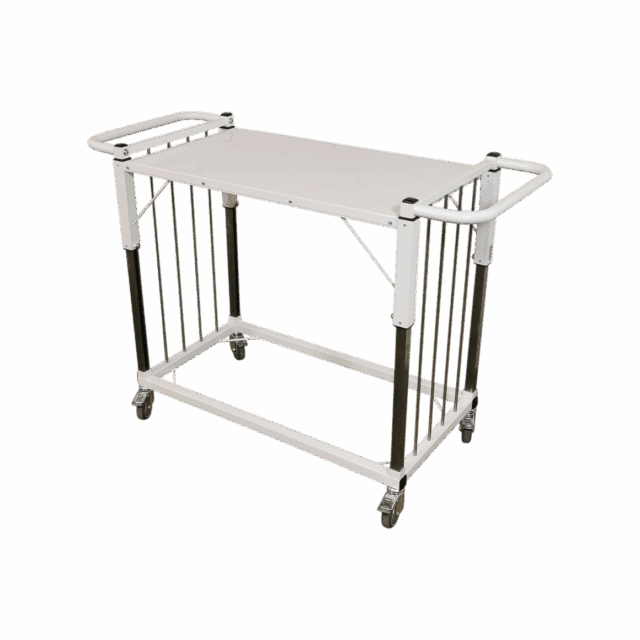Picking trolley with springs