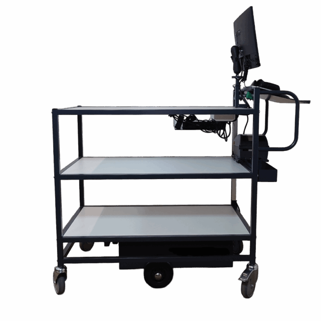 plukvogn på batteri