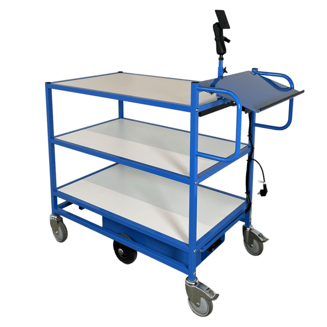 Battery picking cart - 1220x600x1050 mm