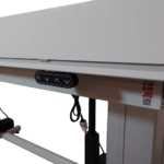 Hæve sænkebord med vippefunktion erg-o-lift 300 model 1 - Closeup af knap