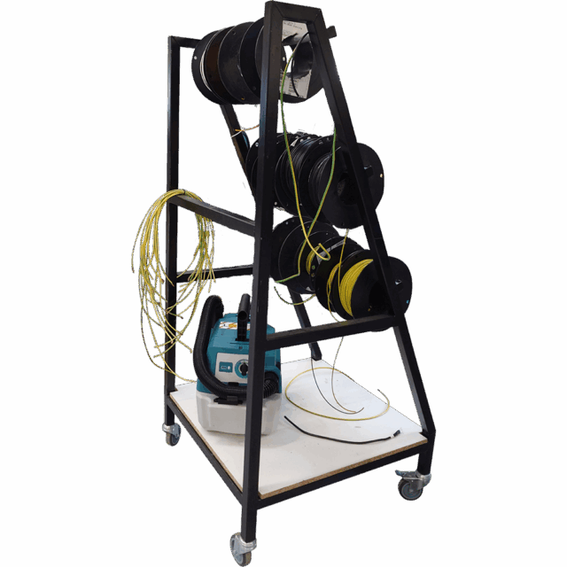 kabelvogn med bundplade