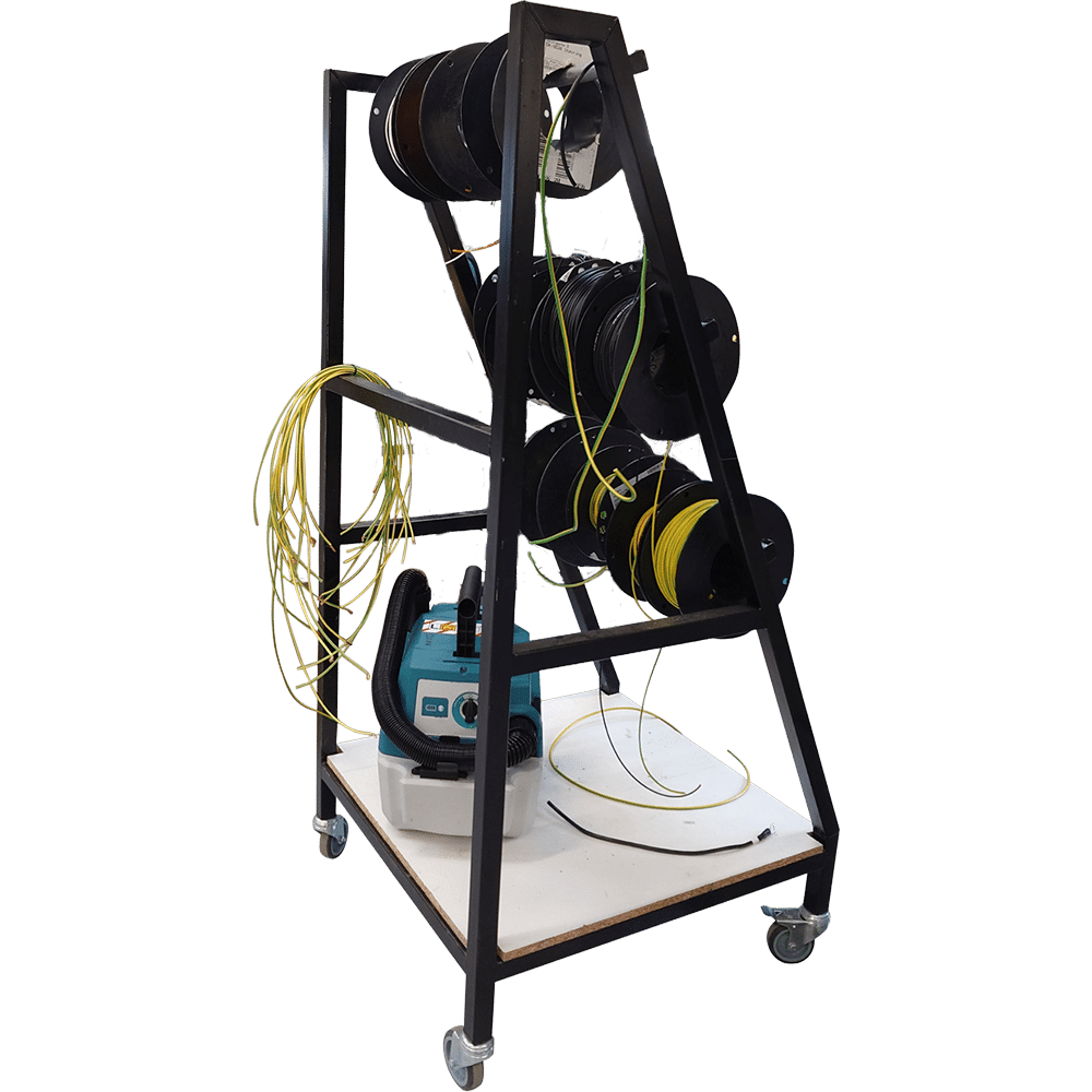 kabelvogn med bundplade