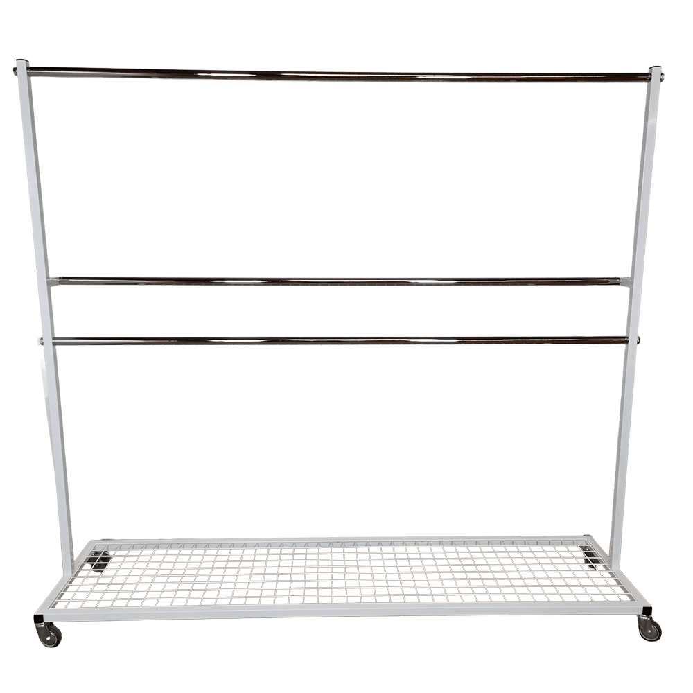 1 konfektionsstativ 3 bøjestænger til HJ