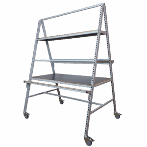 A-frame on wheels - 1500x1100x2050mm - front view