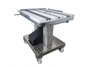 Tool trolley with lifting bench