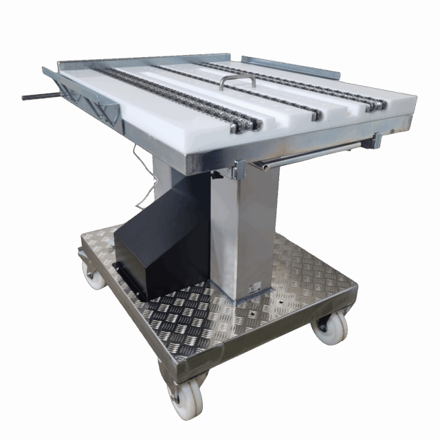 Tool trolley with lifting bench