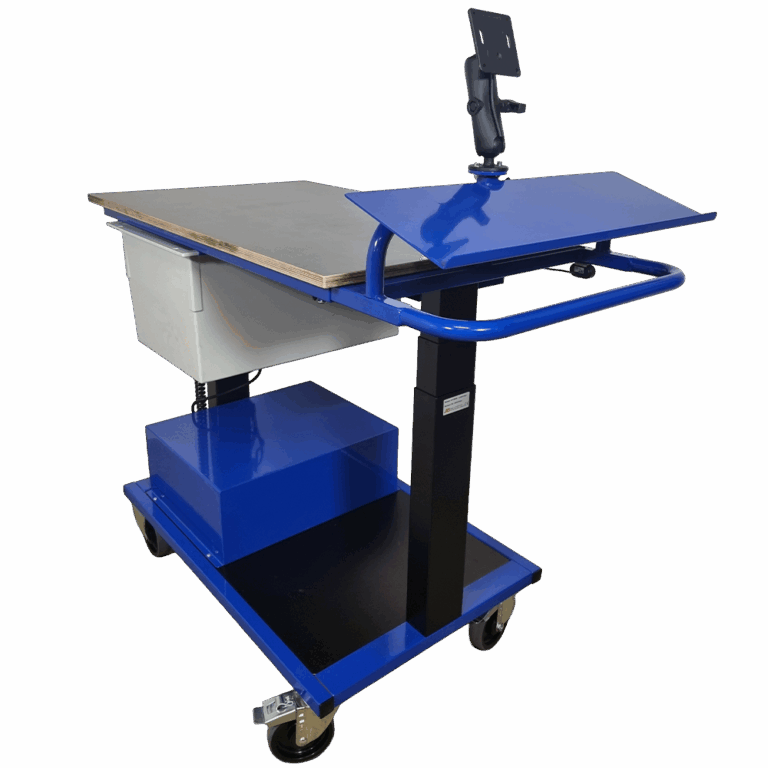 Plukvogn med batteri