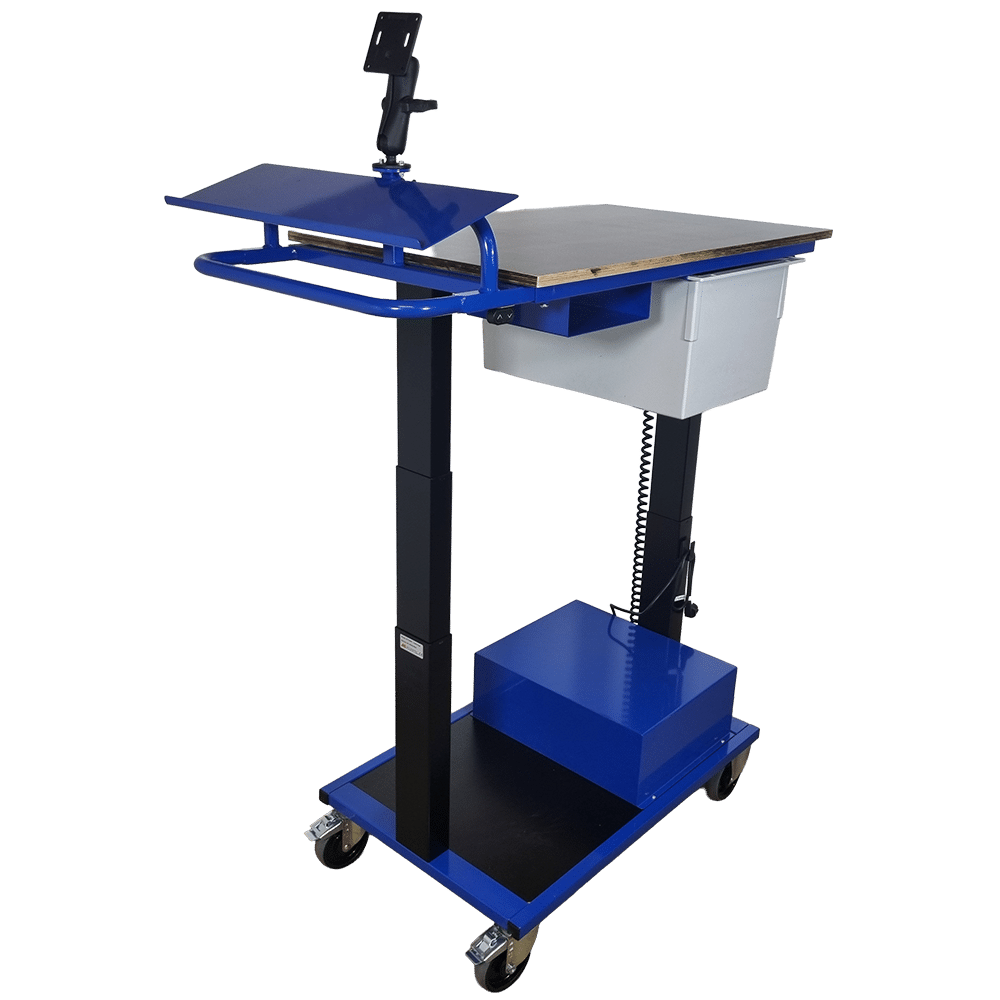 Plukvogn med batteri