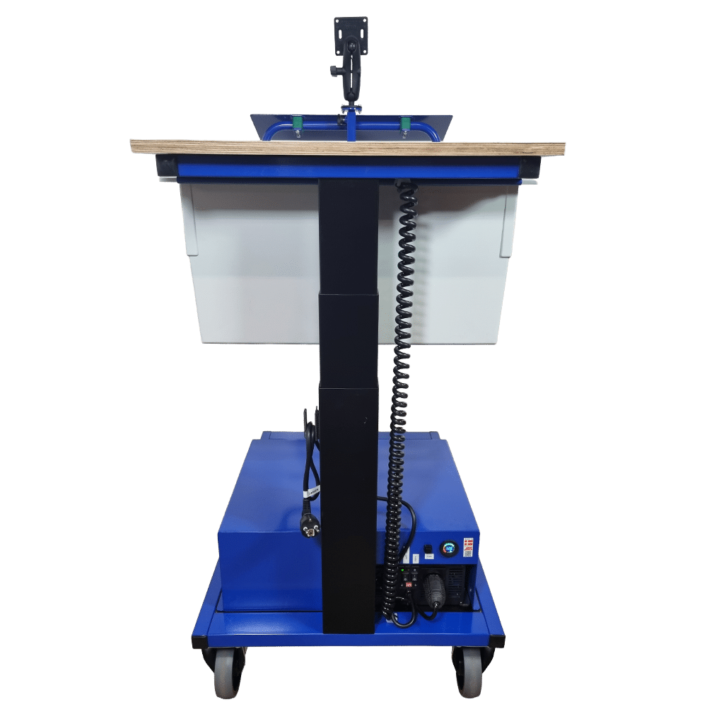 Plukvogn med batteri