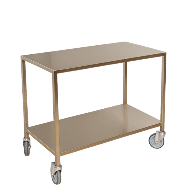 Rollentisch aus Edelstahl - 900x550 mm