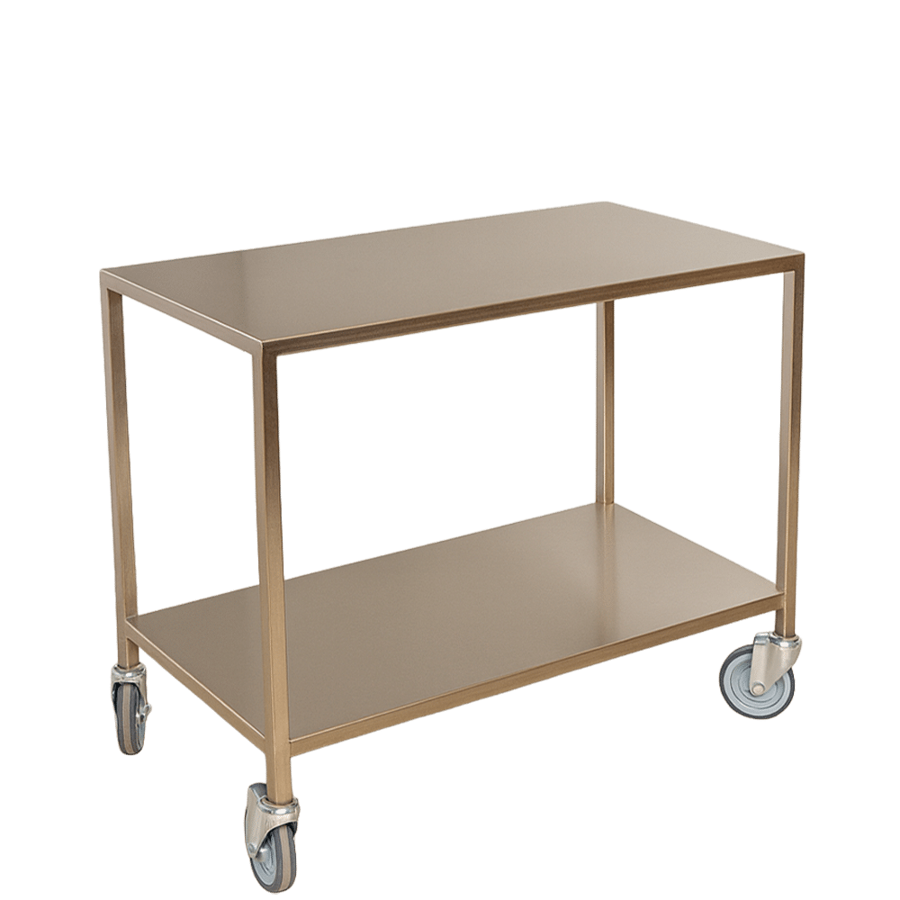 Stainless steel roller table - 900x550 mm