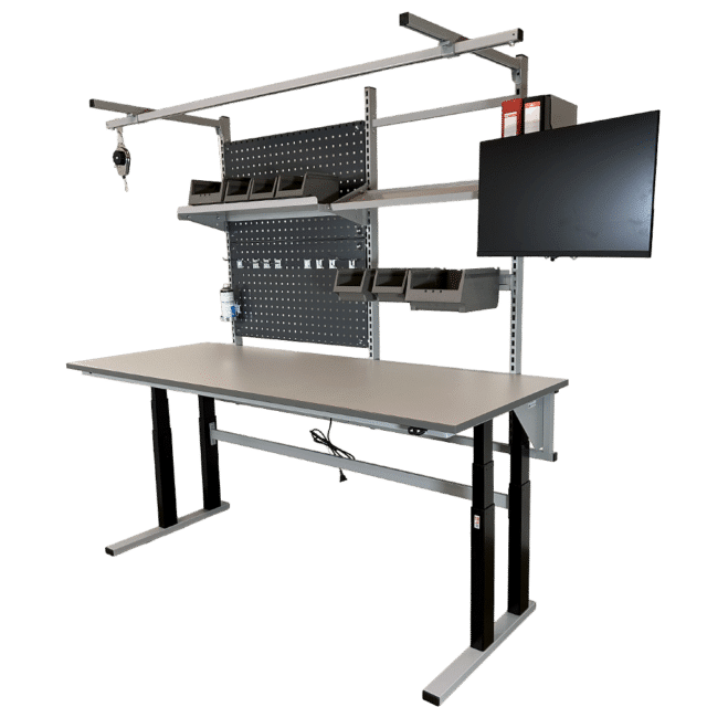 Lowering table with extension - Duo-Let 3070 - Model 4 (main image)