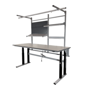 Hæve sænkebord med overbygning - Duo-Let 3070 - Model 3 (Hovedbillede)