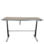 Height adjustable table Duo-let 3070 model 1 (front view, high)