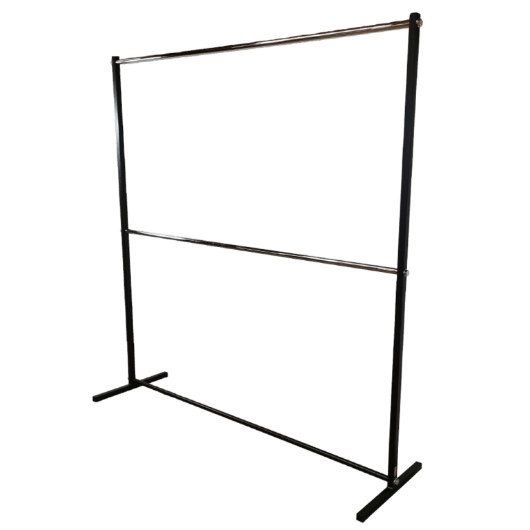 bøjlestativ på stilsko med 2 bøjlestænger (Hoved billede)