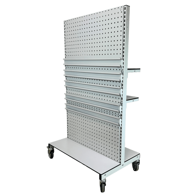 Værktøjstavle på hjul