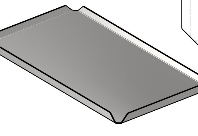 Platte 2mm 555x325mm