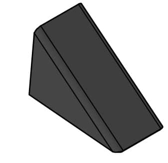 Gebogene Auflageplatte für Rollständer