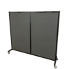 2-sided Screen wall on wheels - 1800x2000mm - main image