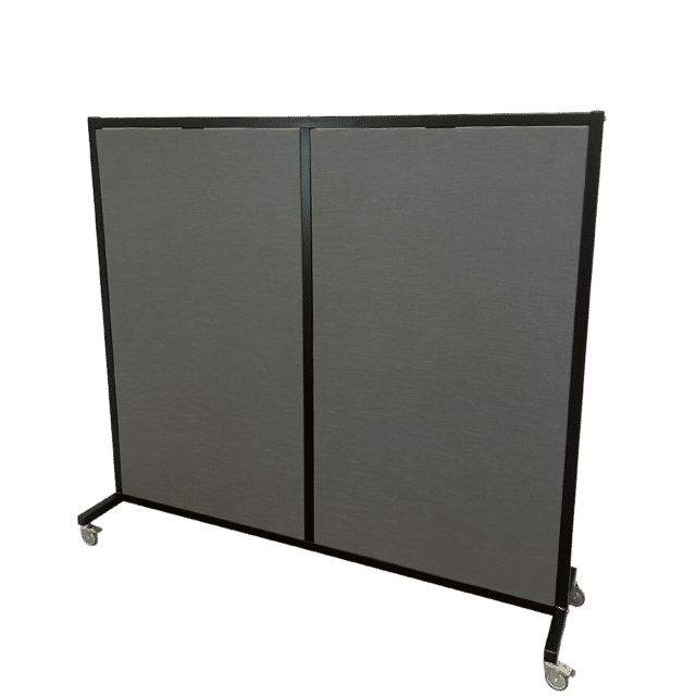 2-sided Screen wall on wheels - 1800x2000mm - main image