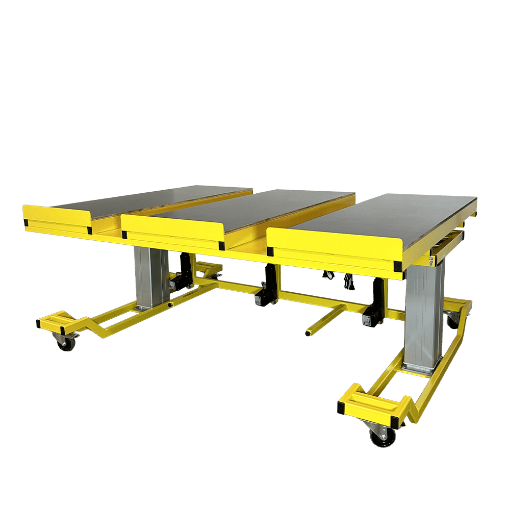 Erg-O-Lift 300 vip - hæve sænkebord med vippefunktion - KÆMPE model - lav skrå