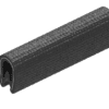 Randstreifen schwarz, Klemmbreite von 1-2mm