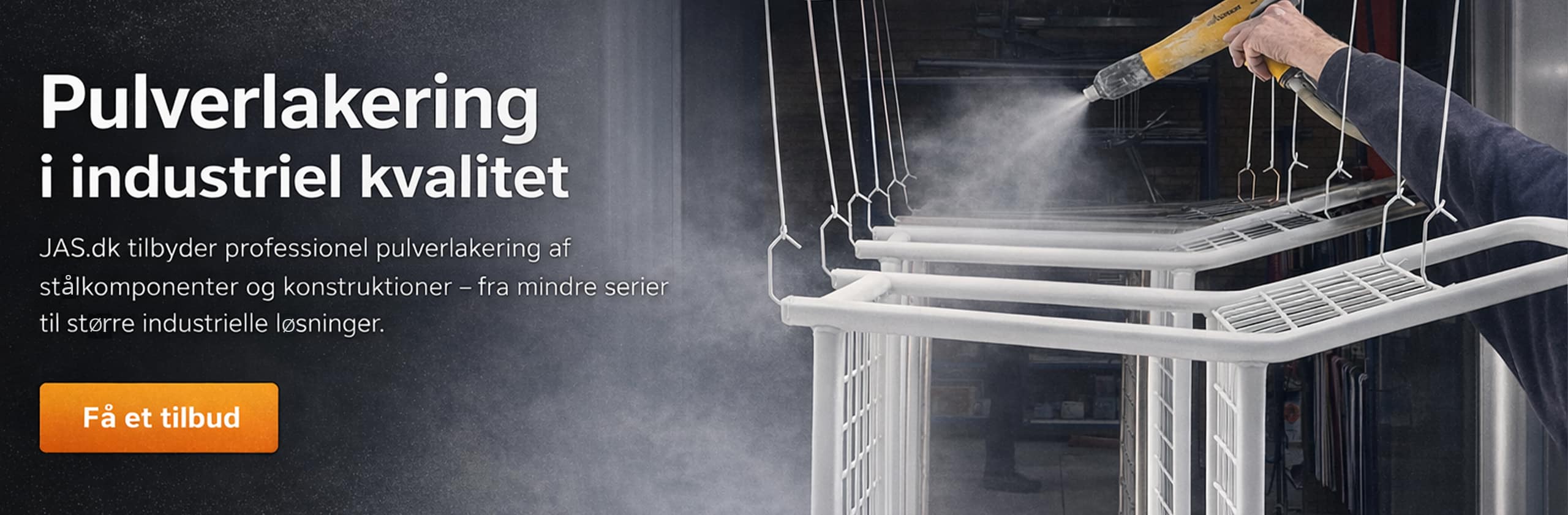 Pulverbeschichtete Jacke