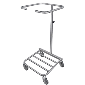 Rustfri affaldsstativ