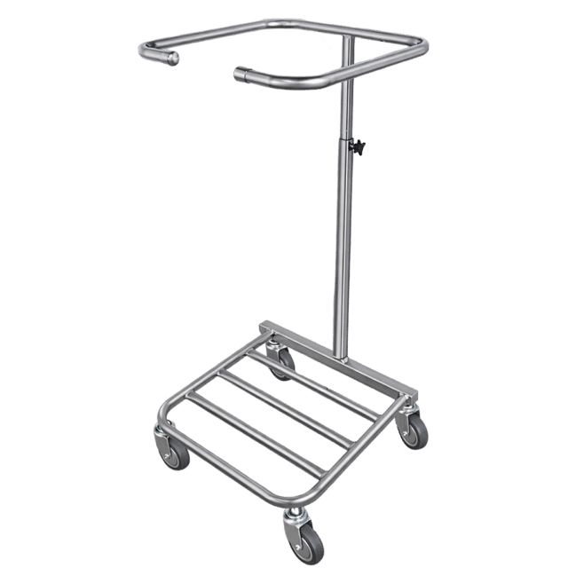 Rustfri affaldsstativ