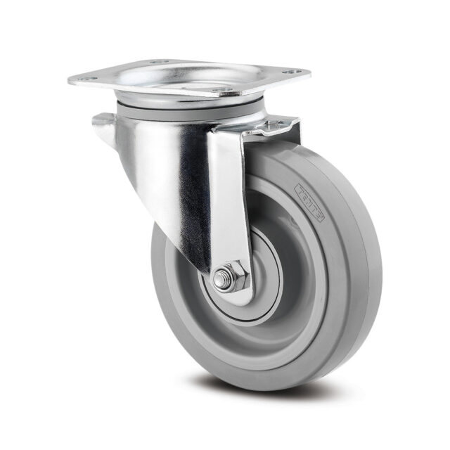 Tente wheels Ø200 w/brakes 3470UFP200P63