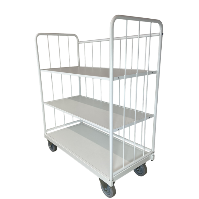 Regalwagen mit 3 Ablagen