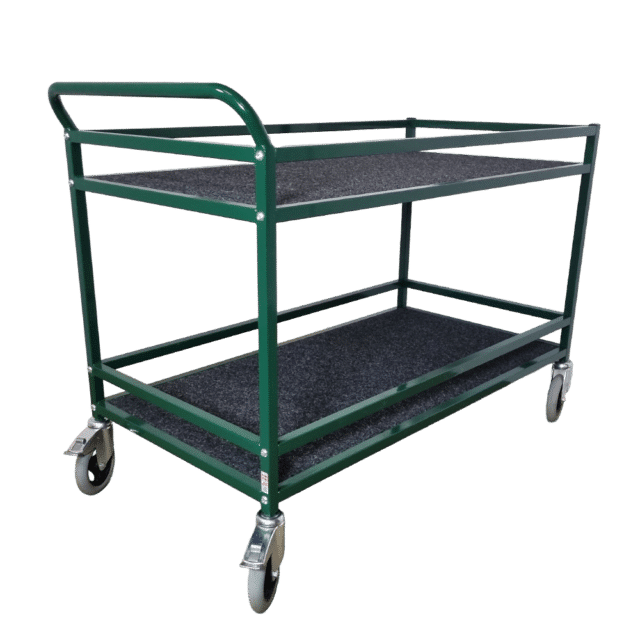 Rullebord med høj slingrekant og filt - Hovedbillede/Bagfra skrå