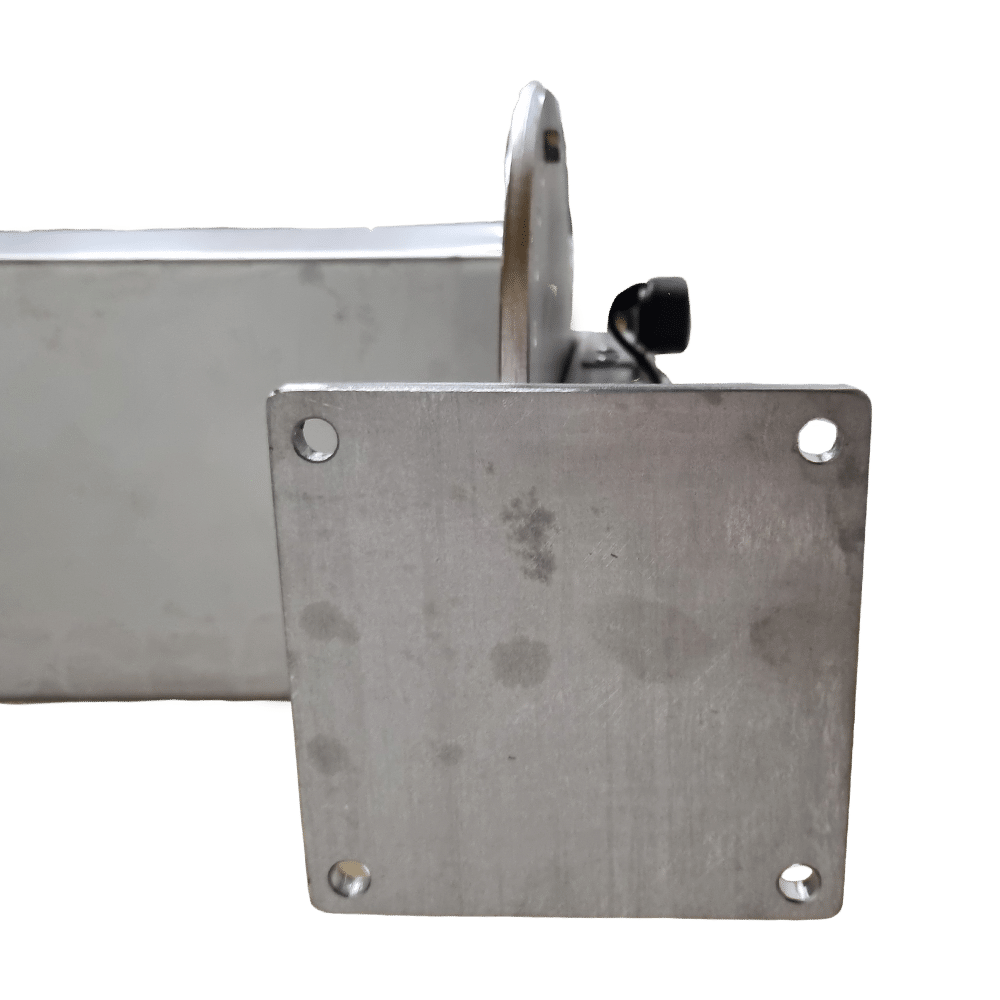 Stainless steel height-adjustable monitor holder - Ceiling mounting - monitor mount