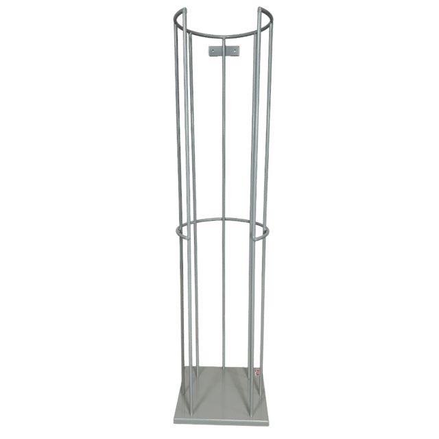 Stand for safety helmets - front view