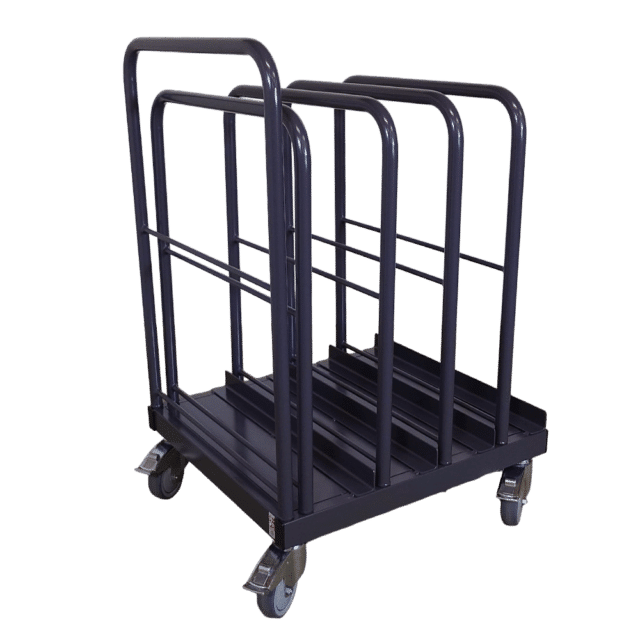 Vogn til pap - skrå bagfra