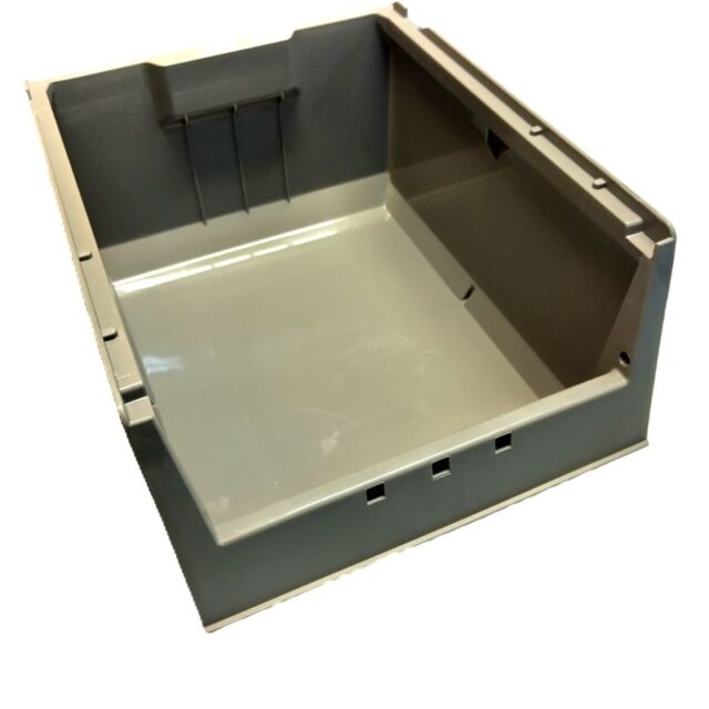 Plukkasse 300x230x150 (DxBxH) grå