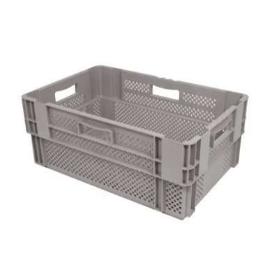 Stackable reversible box 60x40x32cm