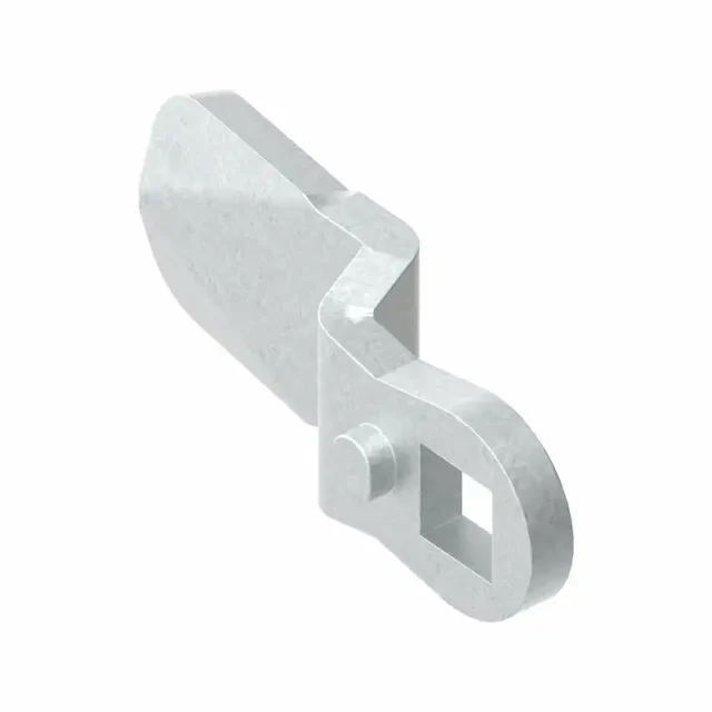 Scharnierschloss - Zunge 45x16x8 mm