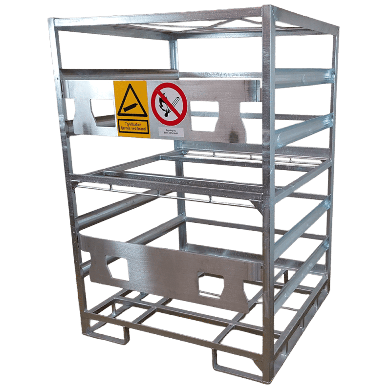 Gas cage / distribution cage