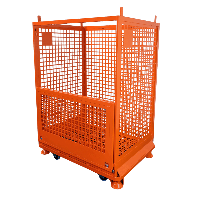 1Scrap Cage 1 til HJ gitterbur med nedklappelig side