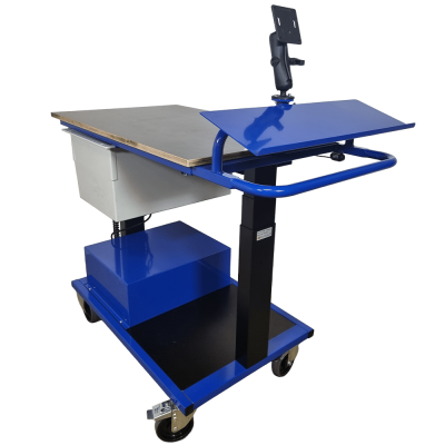 Plukvogn med batteri